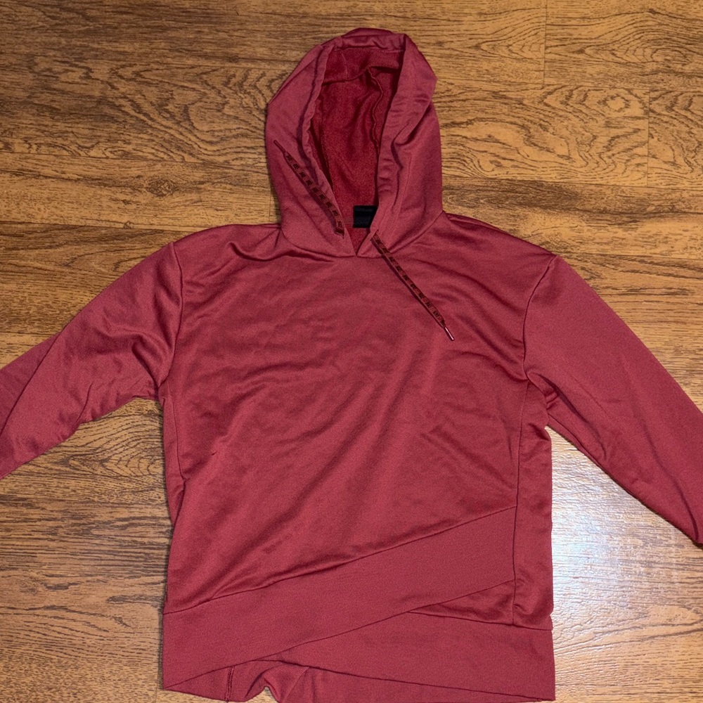 Nike Dri-FIT Burgundy Hooded Pullover